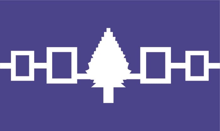 The Iroquois Nations once spread throughout New York, parts of Pennsylvania and Southern Ohio, trickling down the Appalachians. Cherokee Nation long ago broke away from the Mohawks and migrated to the Carolinas.