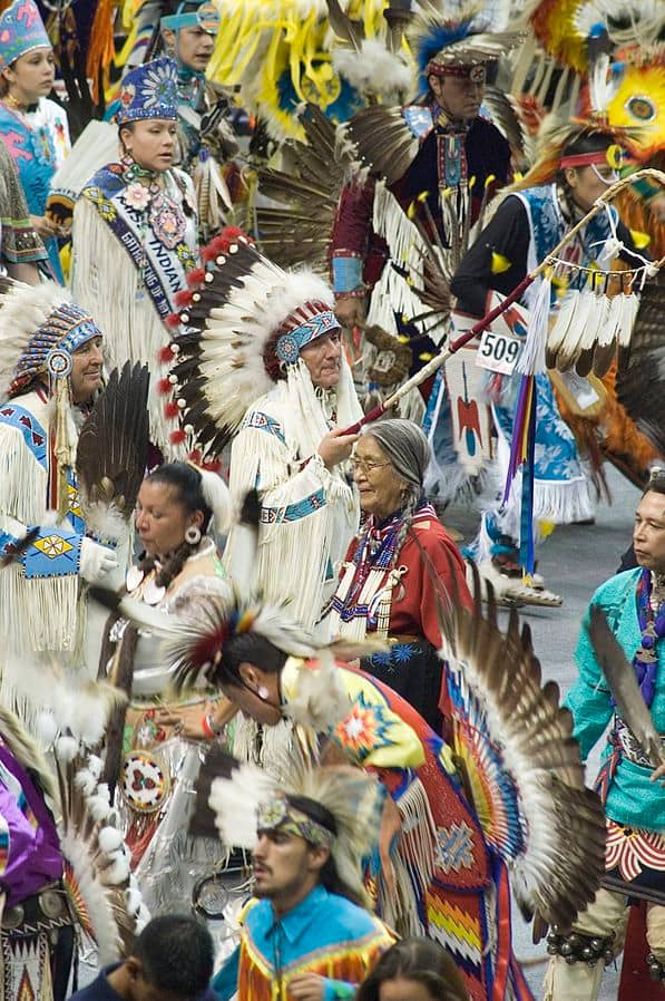 Pow Wow Grand Entrance, USA National Pow Wow of 2005.