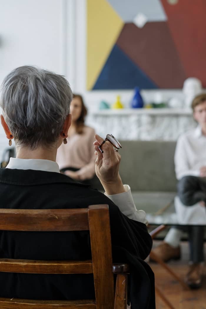 Talking with a therapist in a group setting will help ease any anxiety you have with developing lasting relationships.
