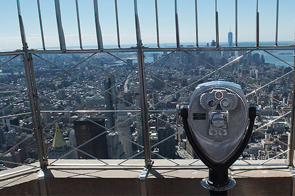 View looking south from 86th floor observatory--still one of New York's great perspectives