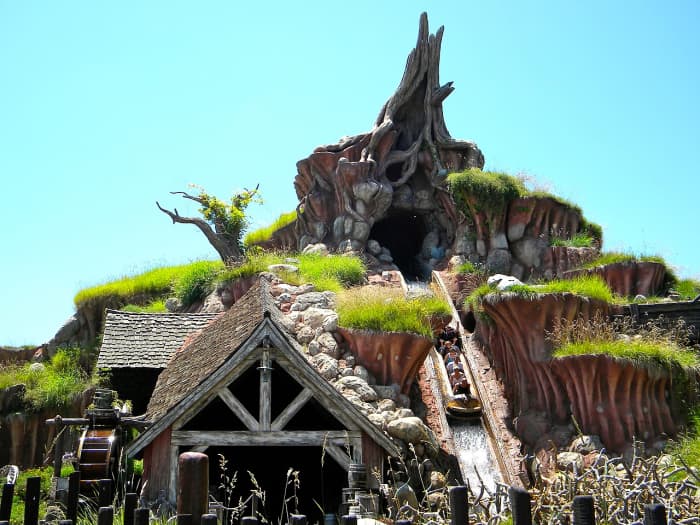 The popular ride Splash Mountain is based on the film "Song of the South." Disneyland is currently renovating the ride to no longer be based on the film.