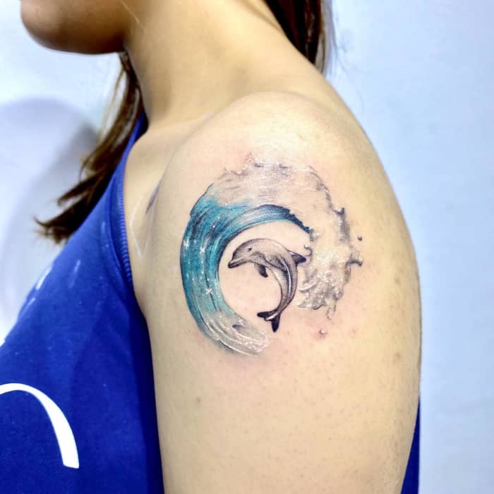 The Legendary Meaning of Dolphin Tattoos TatRing