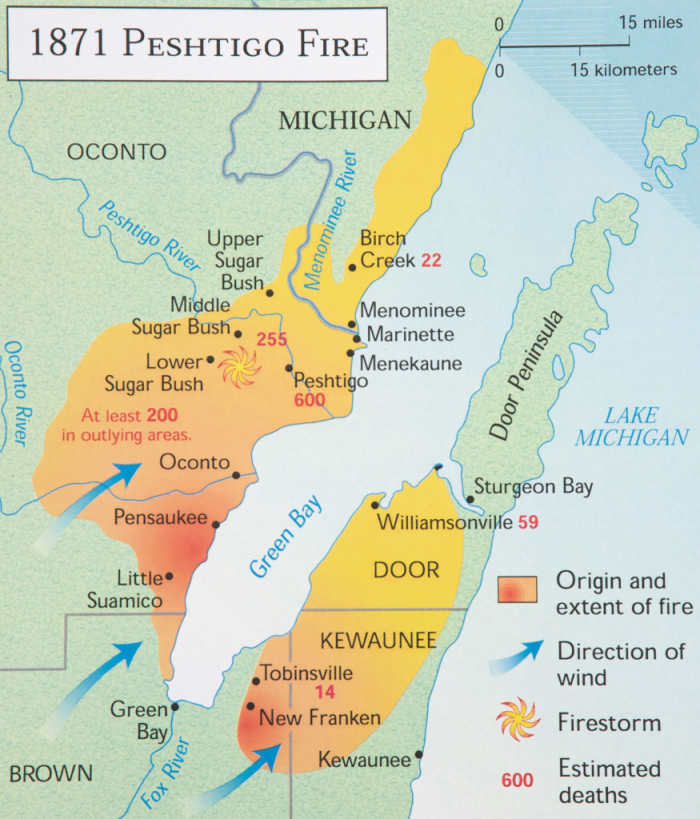 The Anomaly of 10/8/1871 and The Peshtigo and Chicago Fires HubPages