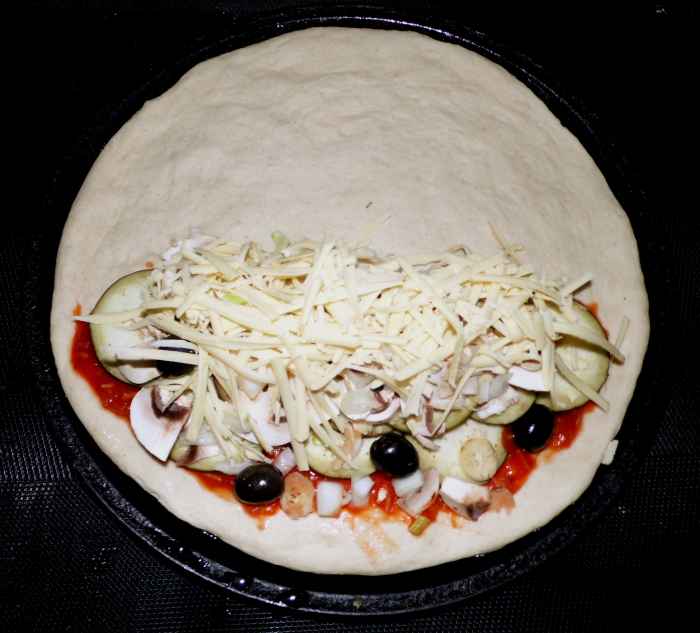 Vegan Eggplant Calzone Inspired by "Seinfeld" Delishably