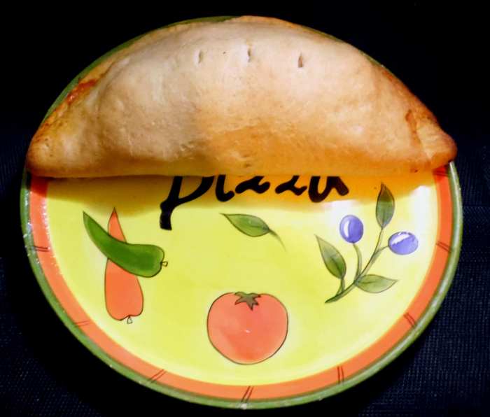 Vegan Eggplant Calzone Inspired by "Seinfeld" Delishably