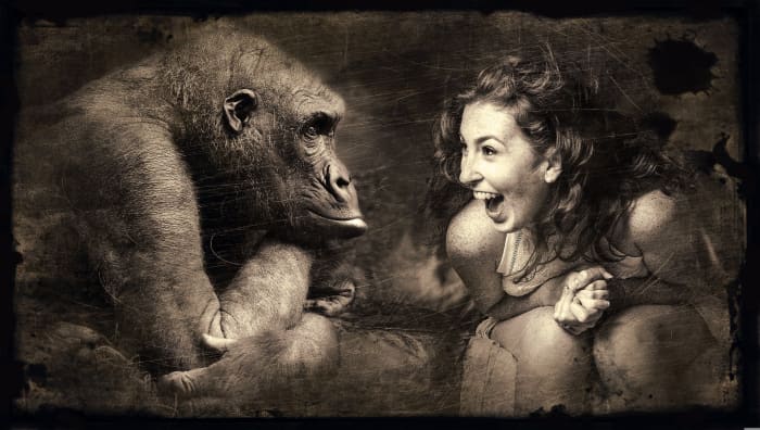 Happy and miserable folks sometimes look like two different species.