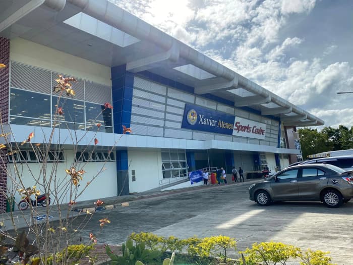 outside view of the event venue, Xavier Ateneo's Sports Centre located at Pueblo de Oro, Cagayan De Oro City