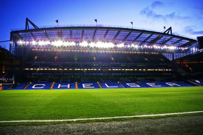 Stamford Bridge, playing grounds of Chelsea Football Club