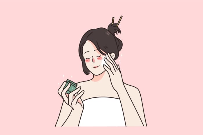 Utilizing skincare products that include either benzoyl peroxide or salicylic acid can be of assistance in the treatment of acne around the jawline.