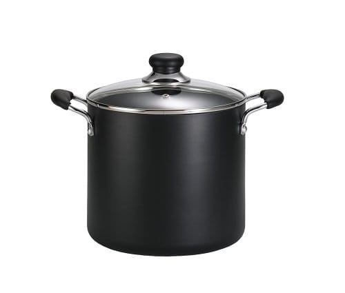 T-fal A92280 Specialty Nonstick Stockpot Stock Pot, 12-Quart, Black