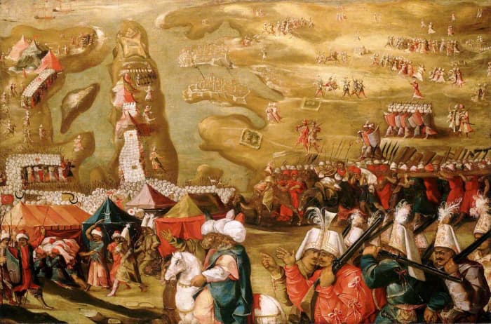 The Siege of fort St. Elmo