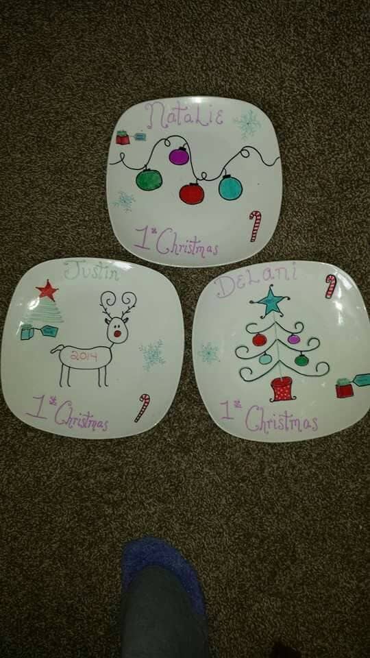 Christmas plates cheap