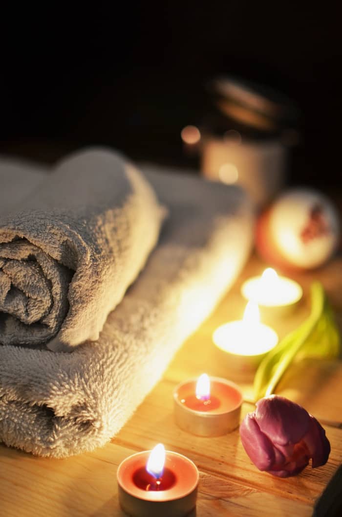 It's easy to treat your significant other to a nice relaxing massage right in the comfort of your home.