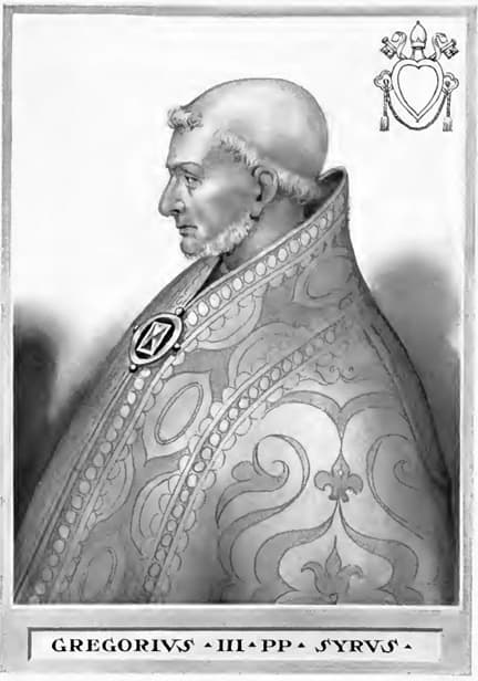 Pope Gregory III moved All Saints' Day to November 1st as part of a purposeful attempt to absorb pagan tradition into the customs of the early Church.
