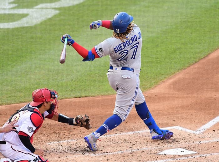 Valdimir Guerrero Jr was once again one of the most dominant players in the American League in 2022.