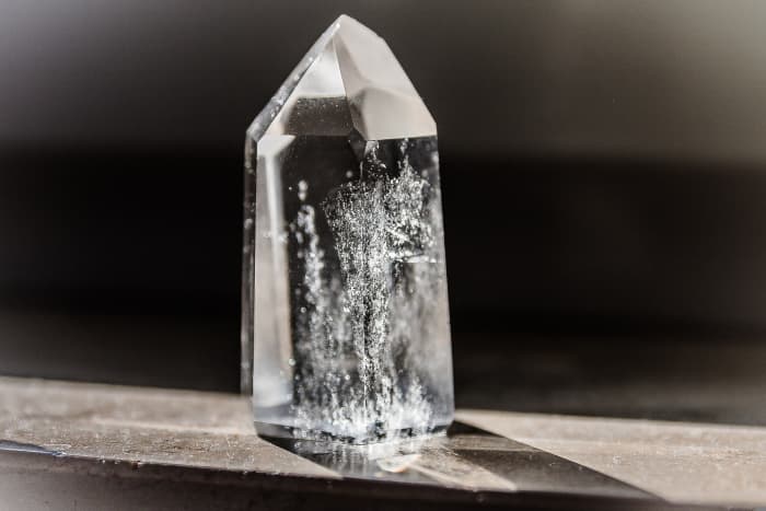 Ancient Greeks thought quartz crystal was water that had frozen so deeply that it turned into a stone.