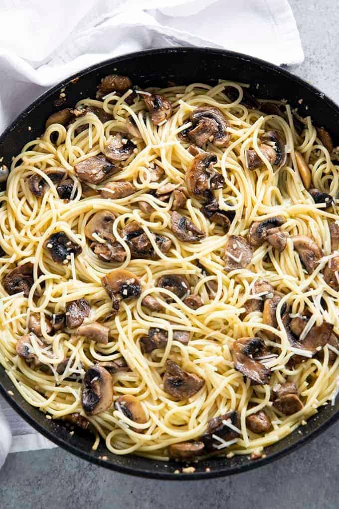 Garlic Butter Mushroom Pasta: Easy Weeknight Meal - Delishably