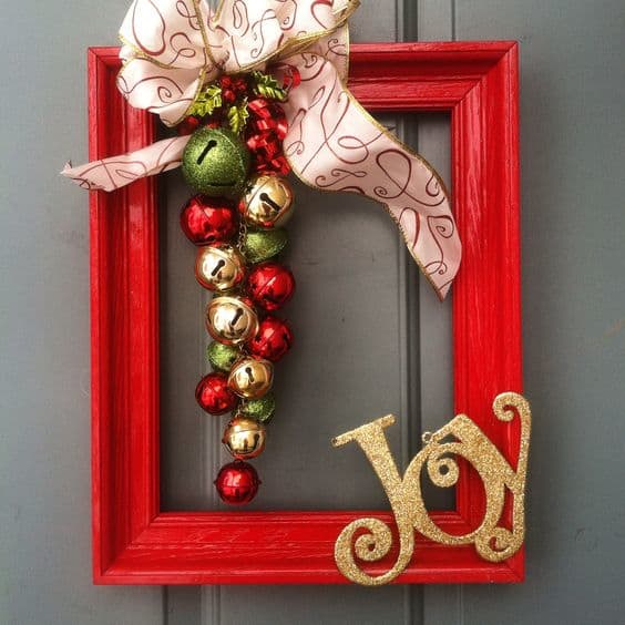 75+ Best DIY Christmas Frame Wreath Ideas in 2023 - HubPages