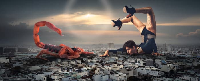 The destructive qualities of the scorpion bring about deep transformation.