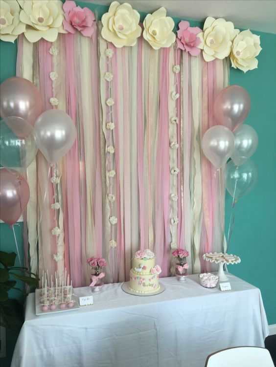 50+ Best DIY Baby Shower Backdrop Ideas Holidappy