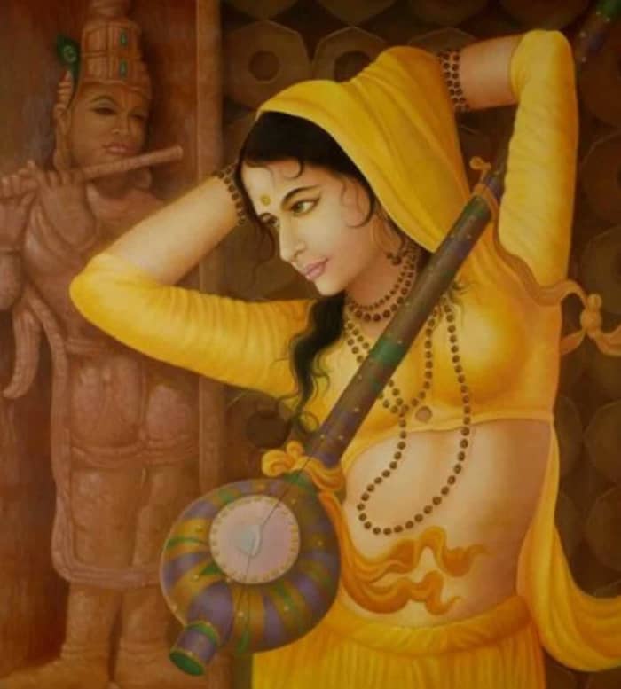 Mirabai lived an exemplary holy life, standing against the conventions of her times to become one of the greatest female saints of India who is still revered across the world for her magical devotional poems and songs.