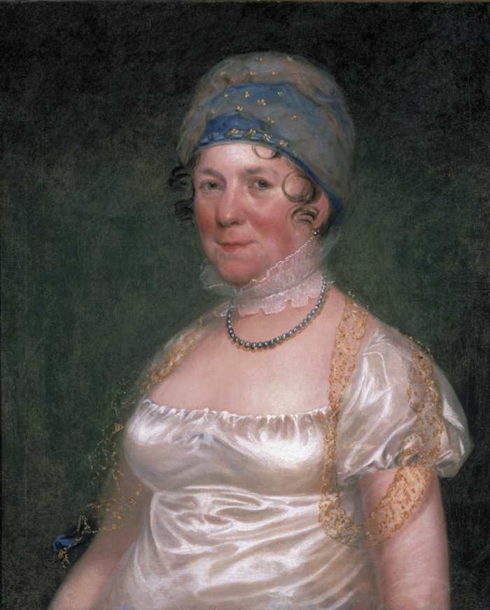 Dolley Madison Saves Washington’s Portrait During the War of