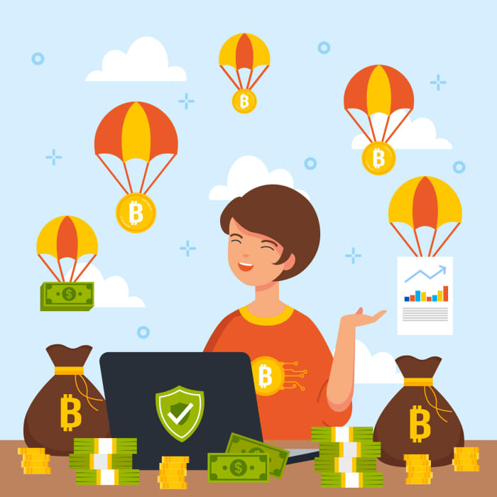 The airdrop is starting to gain more acceptance and become a common practice in the cryptocurrency world.