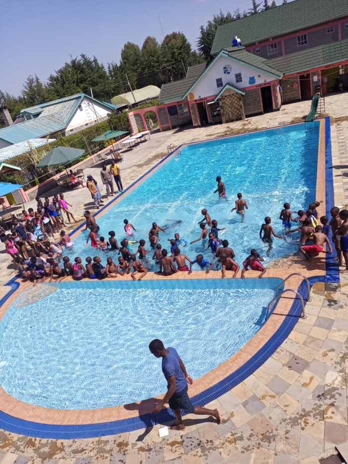 Kenyan Man Gets Innovative, Launches Heated Swimming Pool in a Coldest
