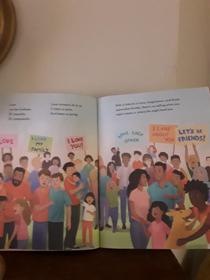 Love connects us all and makes a good human