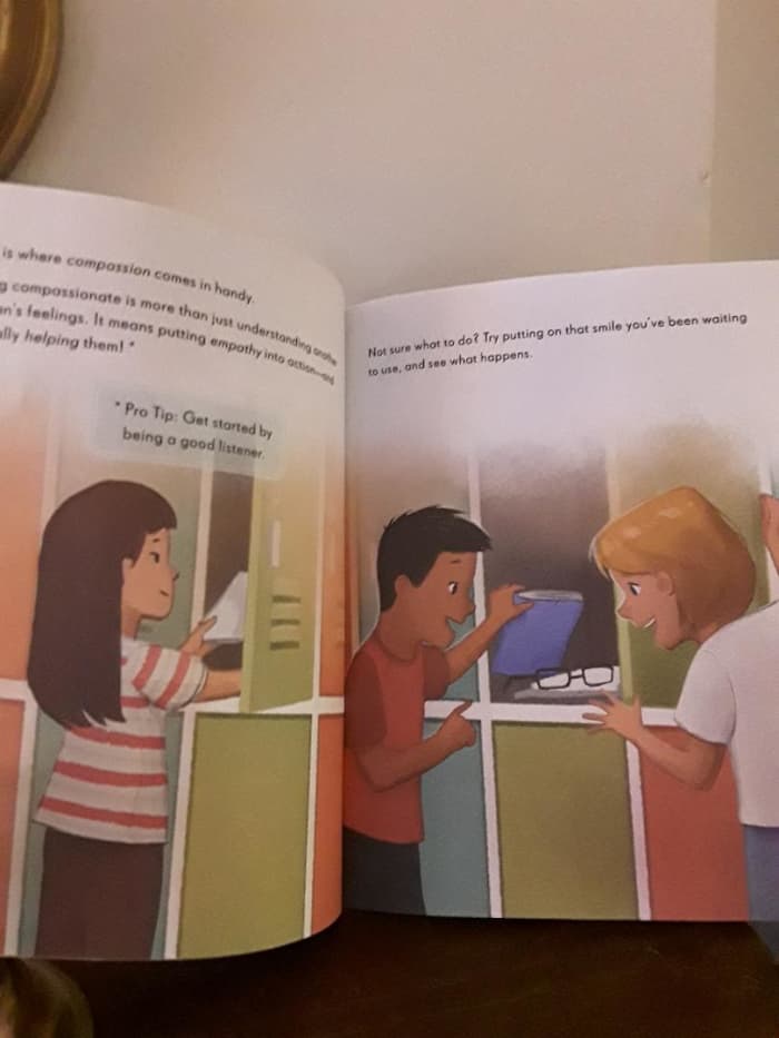 Compassion for your friends when listening and helping