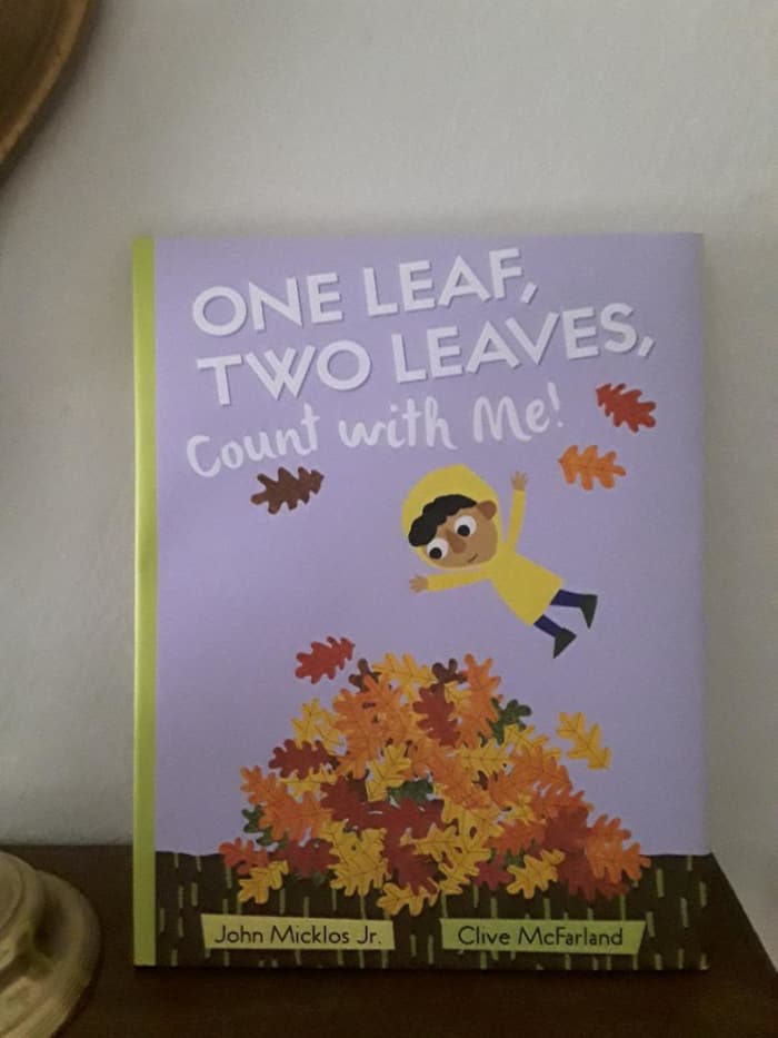 Count along with the seasonal changes in trees and the colorful leaves of the fall season