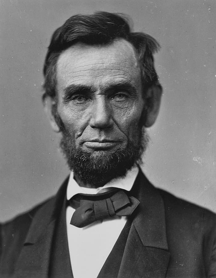 This portrait of President Lincoln, taken 11 days before the Gettysburg Address, is regarded as one of the best attempts at capturing his character.