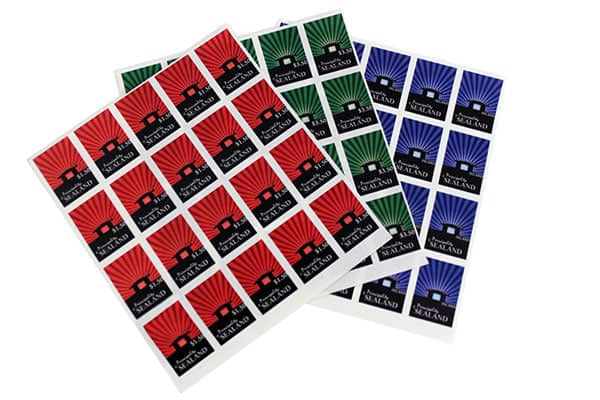 Sealand issues its own postage stamps but they are only of use in the principality so a shout would serve the purpose of a letter.
