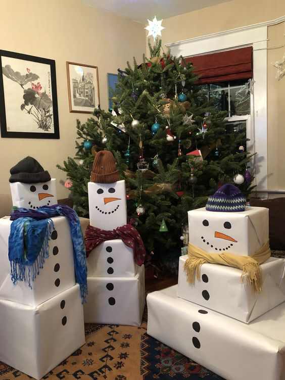 50+ Adorable DIY Snowman Gift Tower Ideas That Are Almost Too Cute to