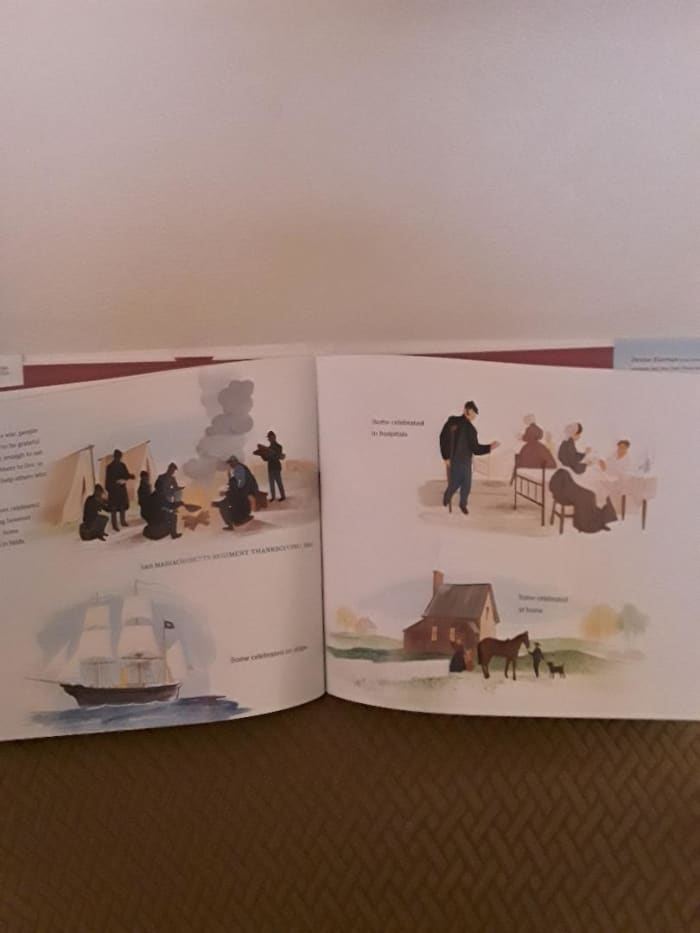 Celebrations of Thanksgiving continued even during the Civil War