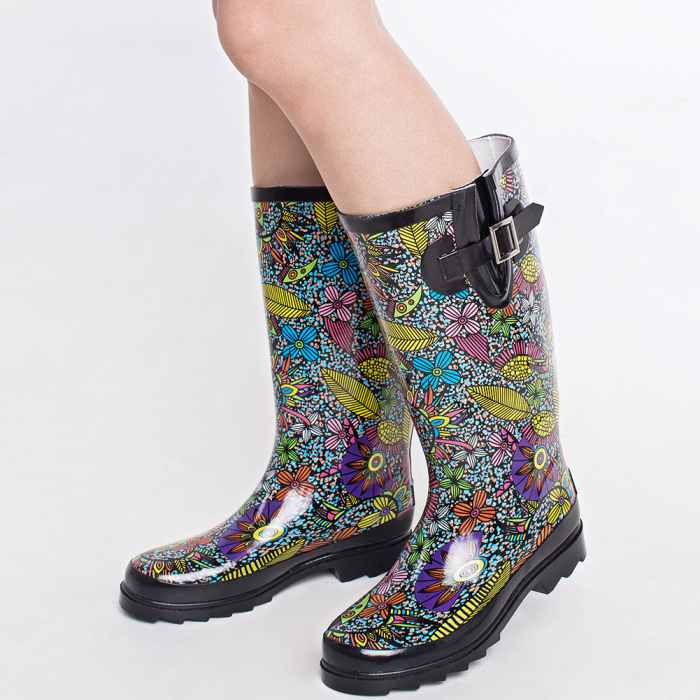 comfortable rain boots