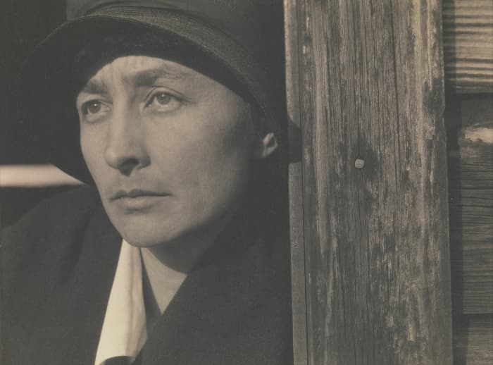 Portrait photographs of Georgia O'Keeffe by Alfred Stieglitz, from the collection of the Metropolitan Museum of Art.