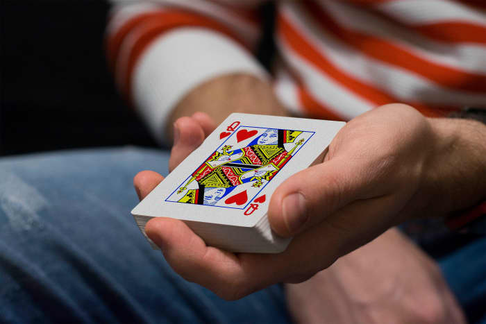 The Game of War is a simple two-player card game that uses number recognition and greater than and less than math skills.