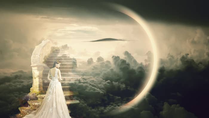 The heaven of John's Apocalypse is not a reference to the afterlife realm but a metaphor for a religious cause.