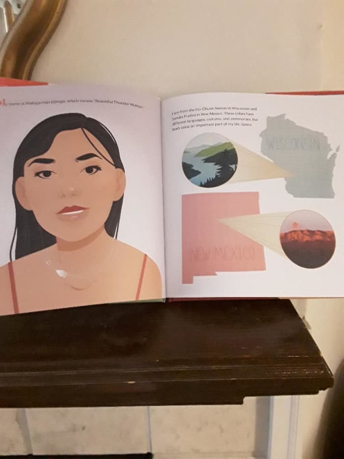 Ria's name as an Indigenous woman means Beautiful Thunder Woman
