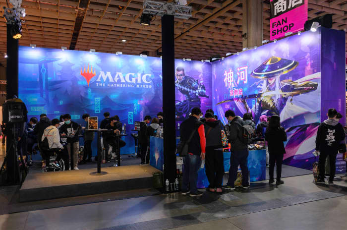 Did you know? Magic: The Gathering is Hasbro's first brand to be valued at One Billion dollars! This gaming phenomenon is popular with teens all over the world.