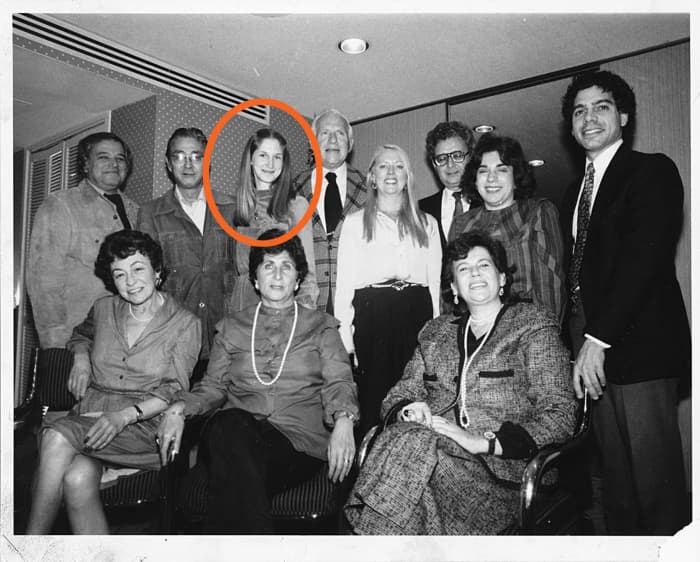 Standing: John Romita, Morrie Kuramoto, Mary MacPherran, Arthur Goodman, Gail Munn, Jim Galton, Barbara Maier (Boris Vallejo’s cousin), Barry Kaplan. Seated: Dorothy Marcus, Millie Shuriff, Nora Maclin.