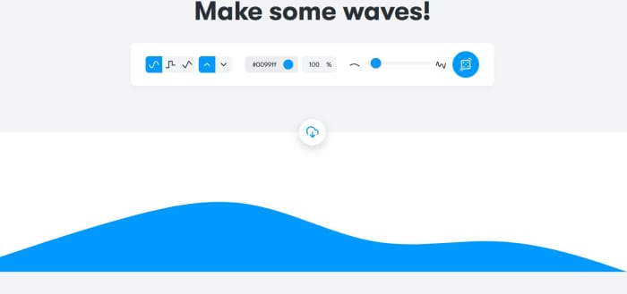 Get Waves is a super cool app that generates SVG waves for you that you can then export.