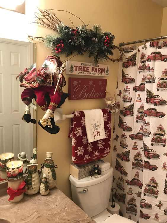 35+ Enchanting Christmas Bathroom Decor Ideas - HubPages