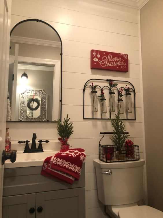 35+ Enchanting Christmas Bathroom Decor Ideas HubPages