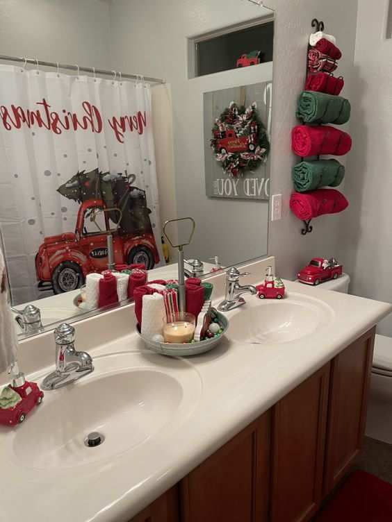 35+ Enchanting Christmas Bathroom Decor Ideas HubPages