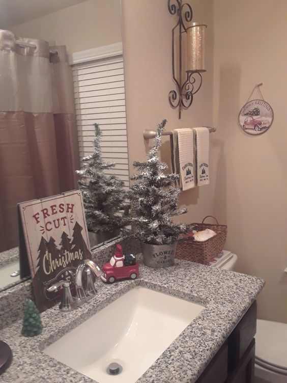 35+ Enchanting Christmas Bathroom Decor Ideas HubPages