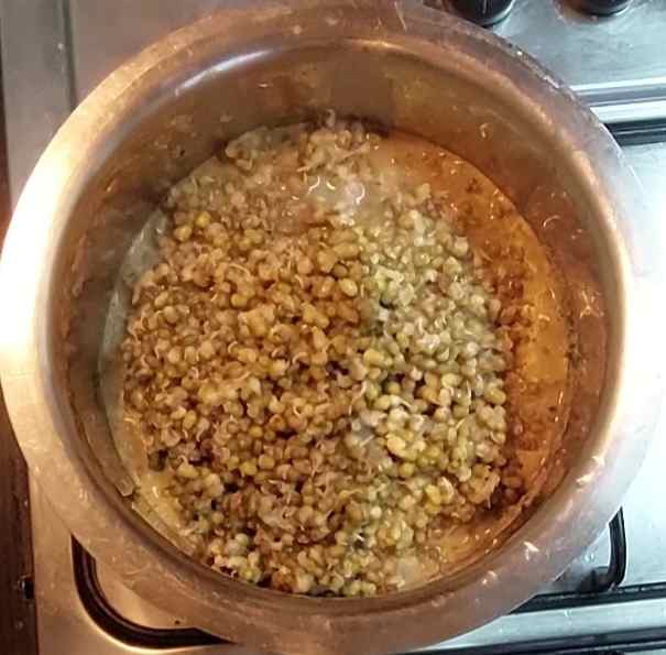 Green Gram Methi Leaves Curry Tasty Indian Side Dish Delishably