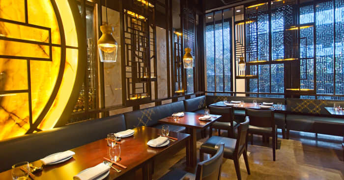 The Hakkasan Chinese Restaurant is located at the St. Regis Doha and is considered one of the best in the Qatari capital.