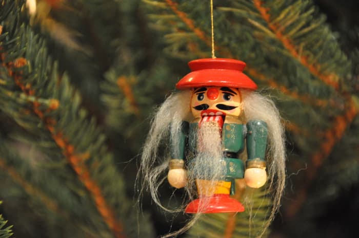 Nutcracker Christmas ornament